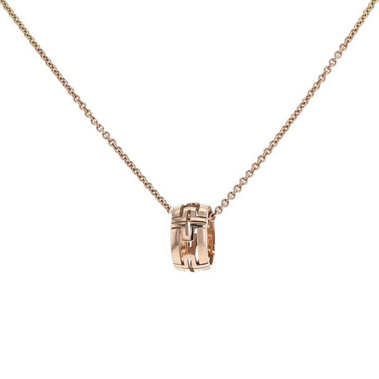 [Rose Jewelrys]PARENTESI NECKLACE PINK GOLD