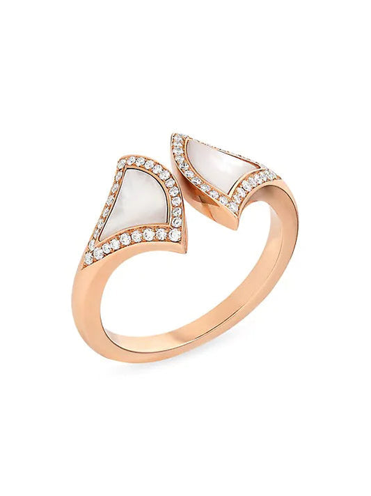[Rose Jewelrys]DREAM MOP DIAMOND OPEN RING
