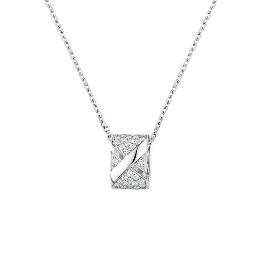 [Rose Jewelrys]LIENS EVIDENCE DIAMOND PAVED NECKLACE