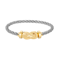 [🌹Rose💎]CHANCE LARGE 8 FIGURE BUCKLE NO DIAMOND BRACELET GOLD