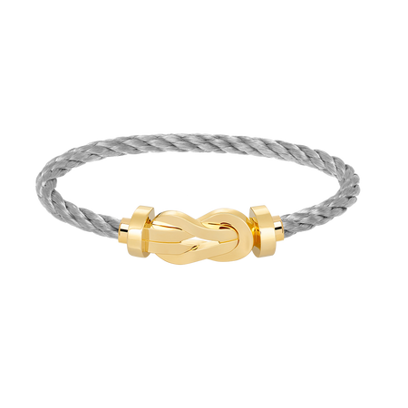 [🌹Rose💎]CHANCE LARGE 8 FIGURE BUCKLE NO DIAMOND BRACELET GOLD