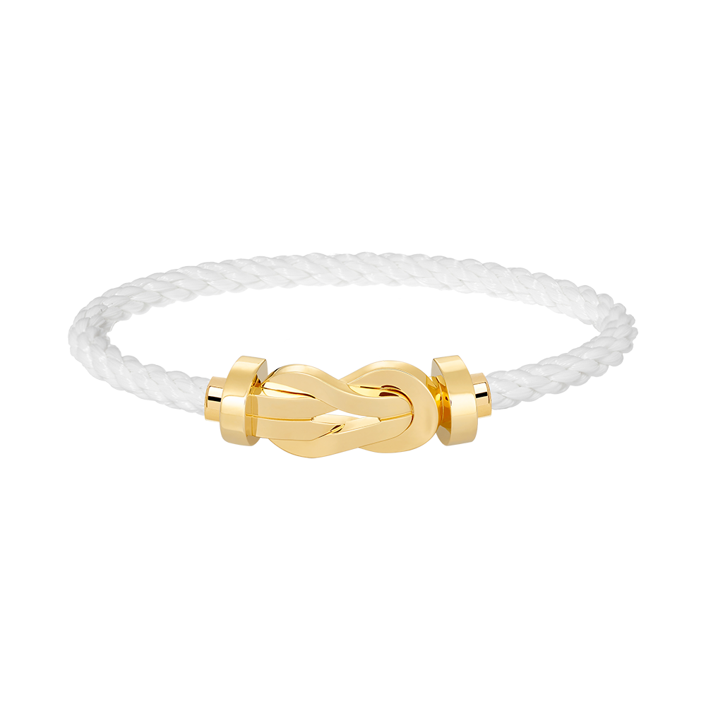 [Rose Jewelrys]CHANCE LARGE 8 FIGURE BUCKLE NO DIAMOND BRACELET GOLD