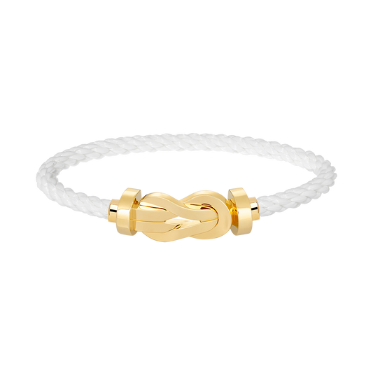 [Rose Jewelrys]CHANCE LARGE 8 FIGURE BUCKLE NO DIAMOND BRACELET GOLD
