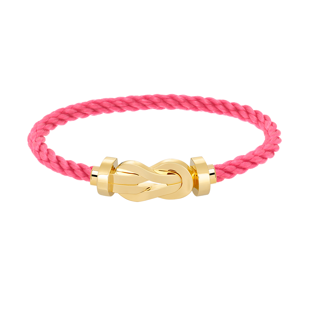 [Rose Jewelrys]CHANCE LARGE 8 FIGURE BUCKLE NO DIAMOND BRACELET GOLD