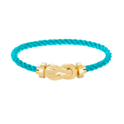 [Rose Jewelrys]CHANCE LARGE 8 FIGURE BUCKLE NO DIAMOND BRACELET GOLD