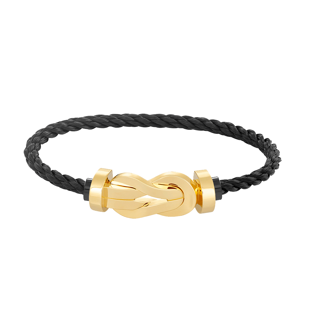 [Rose Jewelrys]CHANCE LARGE 8 FIGURE BUCKLE NO DIAMOND BRACELET GOLD