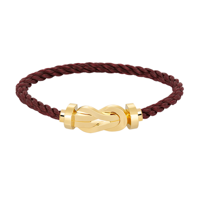 []CHANCE LARGE 8 FIGURE BUCKLE NO DIAMOND BRACELET GOLD