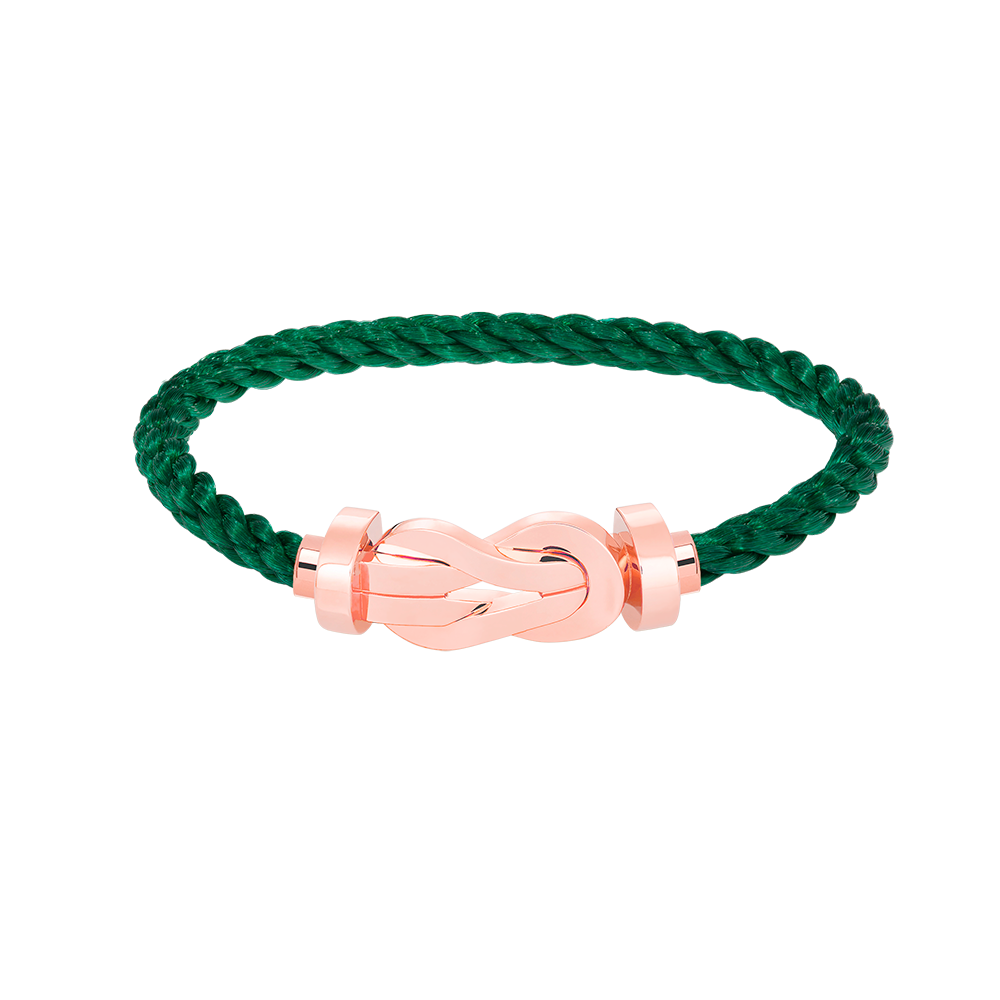 [Rose Jewelrys]CHANCE LARGE 8 FIGURE BUCKLE NO DIAMOND BRACELET ROSE GOLD