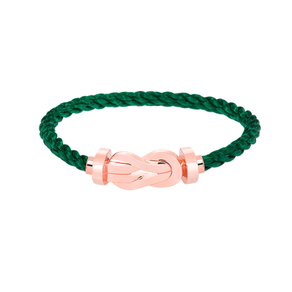 [Rose Jewelrys]CHANCE LARGE 8 FIGURE BUCKLE NO DIAMOND BRACELET ROSE GOLD