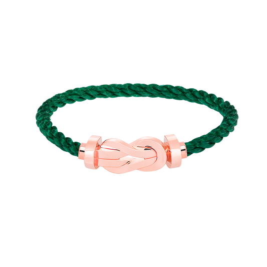 [Rose Jewelrys]CHANCE LARGE 8 FIGURE BUCKLE NO DIAMOND BRACELET ROSE GOLD