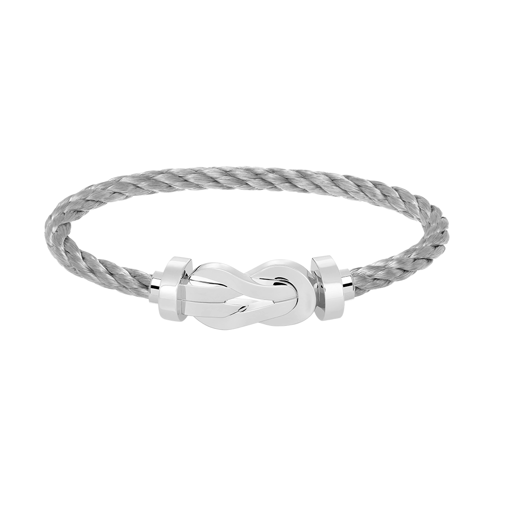 [Rose Jewelrys]CHANCE LARGE 8 FIGURE BUCKLE NO DIAMOND BRACELET SILVER