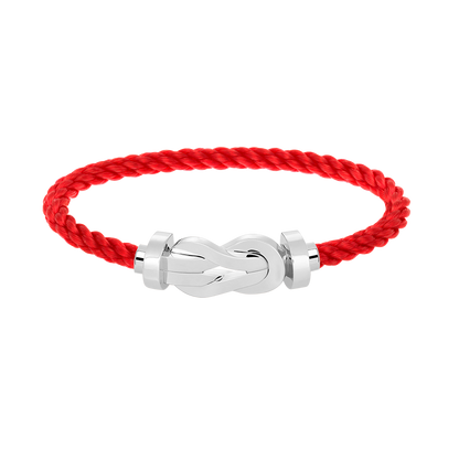 [Rose Jewelrys]CHANCE LARGE 8 FIGURE BUCKLE NO DIAMOND BRACELET SILVER