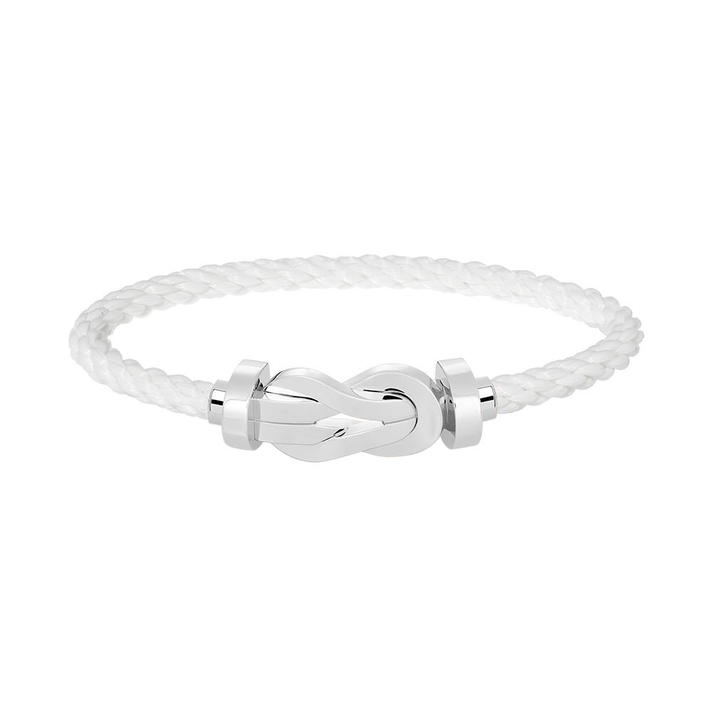 [Rose Jewelrys]CHANCE LARGE 8 FIGURE BUCKLE NO DIAMOND BRACELET SILVER