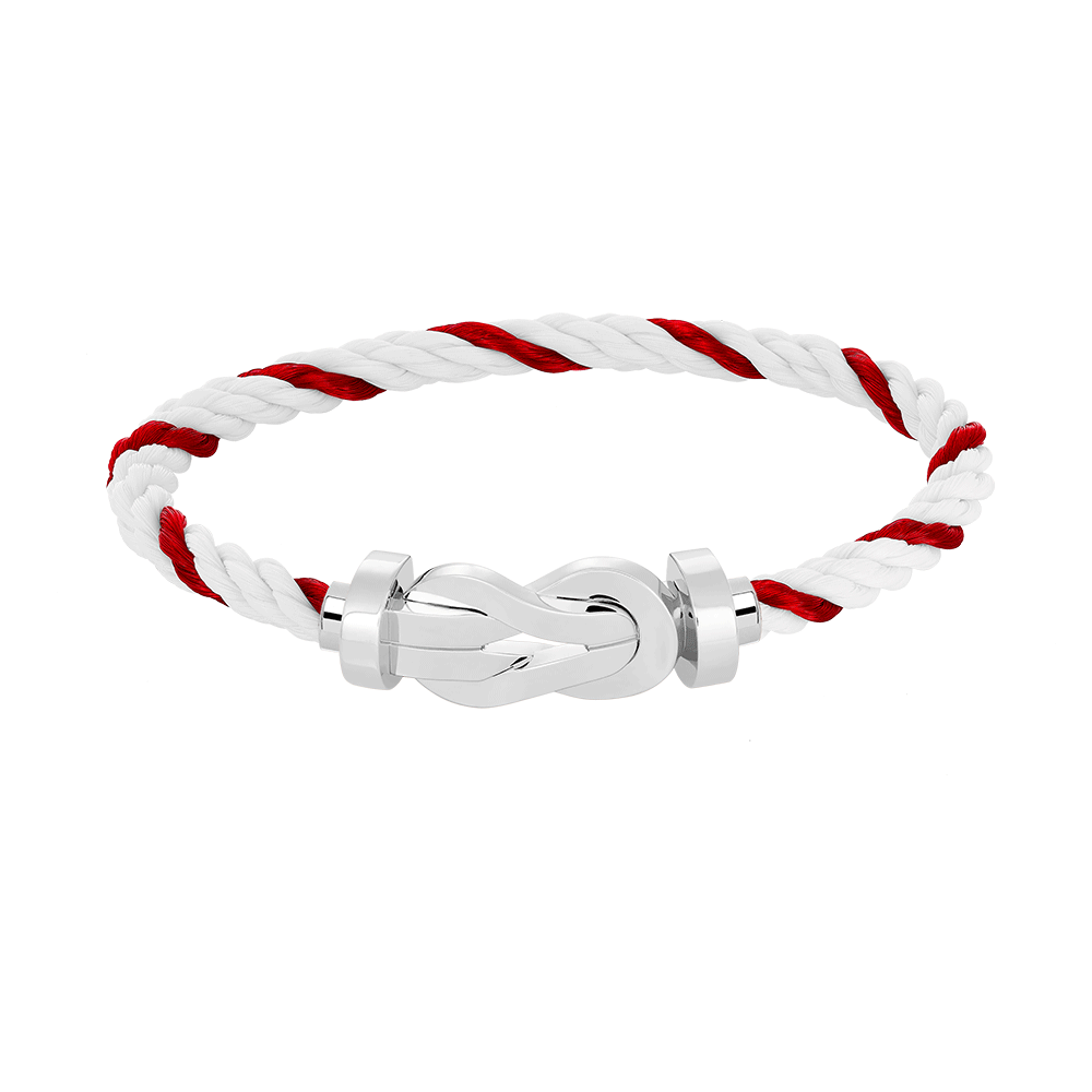 [Rose Jewelrys]CHANCE LARGE 8 FIGURE BUCKLE NO DIAMOND BRACELET SILVER