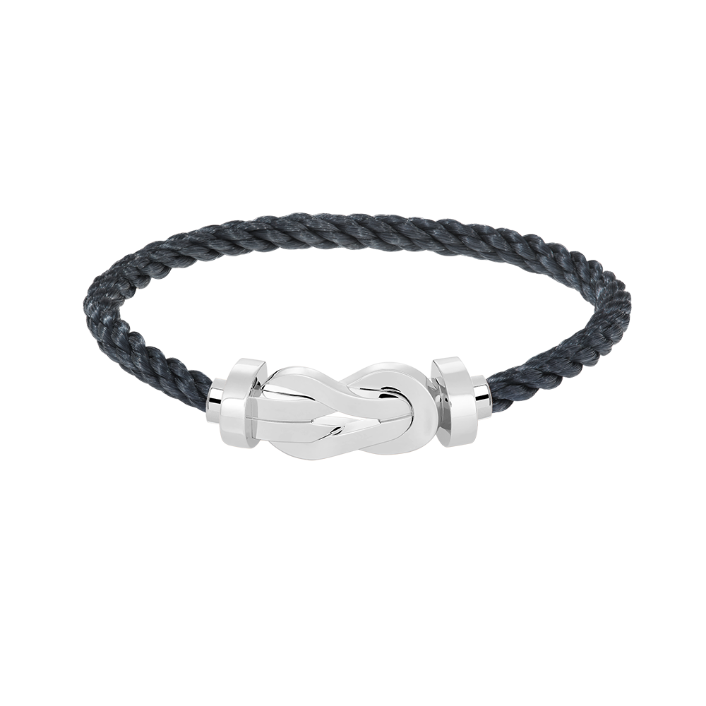 [Rose Jewelrys]CHANCE LARGE 8 FIGURE BUCKLE NO DIAMOND BRACELET SILVER