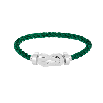 [Rose Jewelrys]CHANCE LARGE 8 FIGURE BUCKLE NO DIAMOND BRACELET SILVER