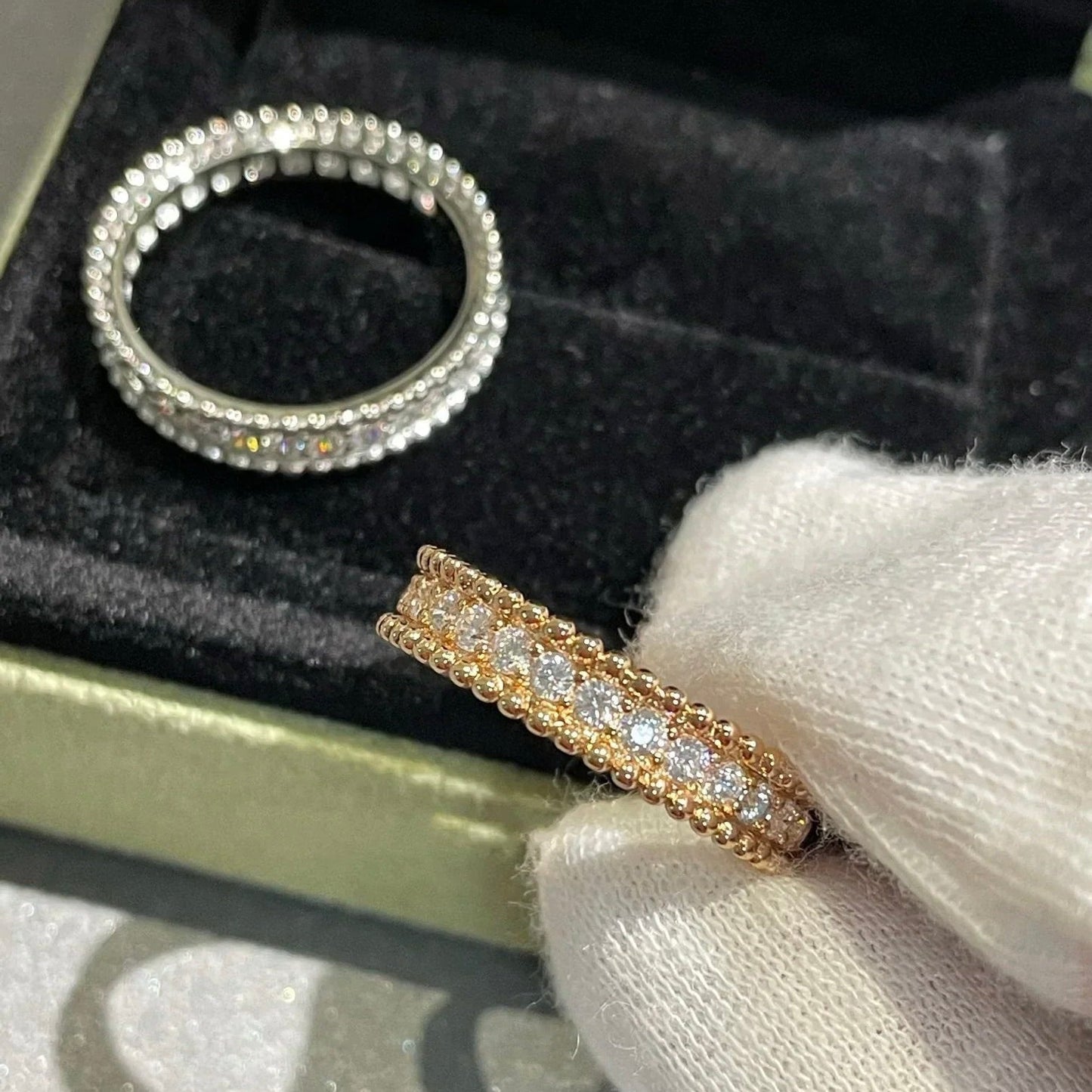 [Rose Jewelrys]PERLEE DIAMOND SILVER RING
