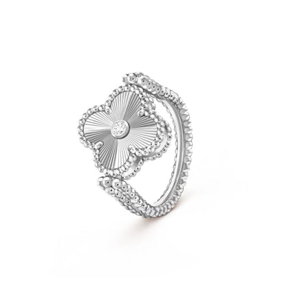 [🌹Rose💎]CLOVER RIVERSIBLE ROSE GOLD RING