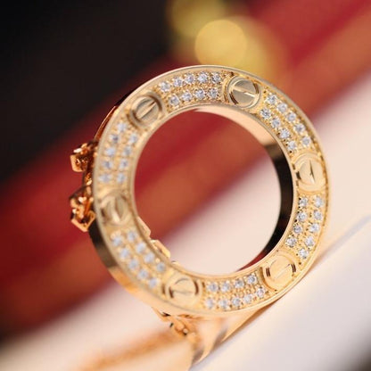 [Rose Jewelrys]LOVE NECKLACE ADJUSTABLE ROSE GOLD