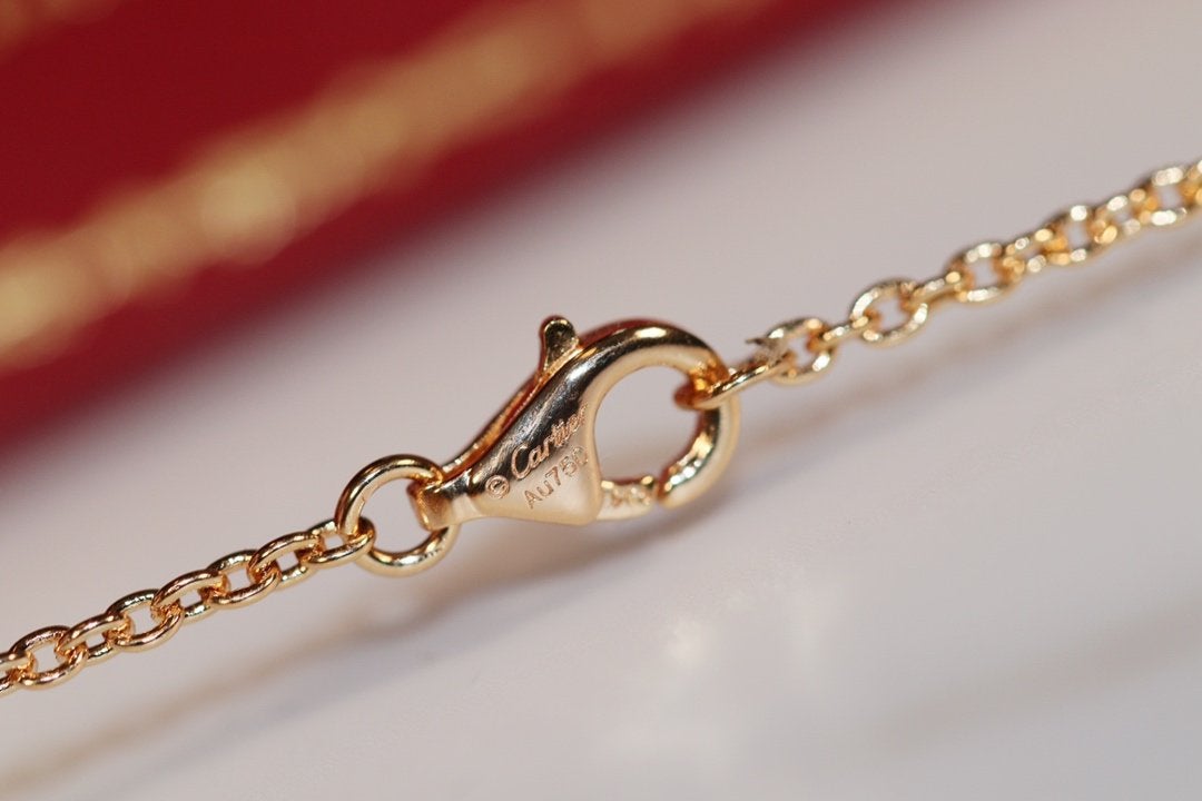 [Rose Jewelrys]LOVE NECKLACE PINK GOLD AND SILVER