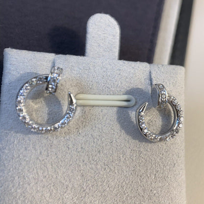 [Rose Jewelrys]JUSTE EARRINGS SILVER DIAMONDS