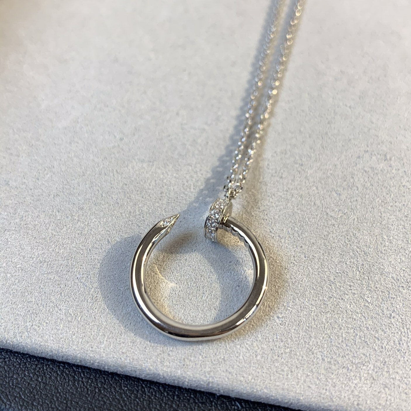 [Rose Jewelrys]JUSTE NECKLACE SILVER