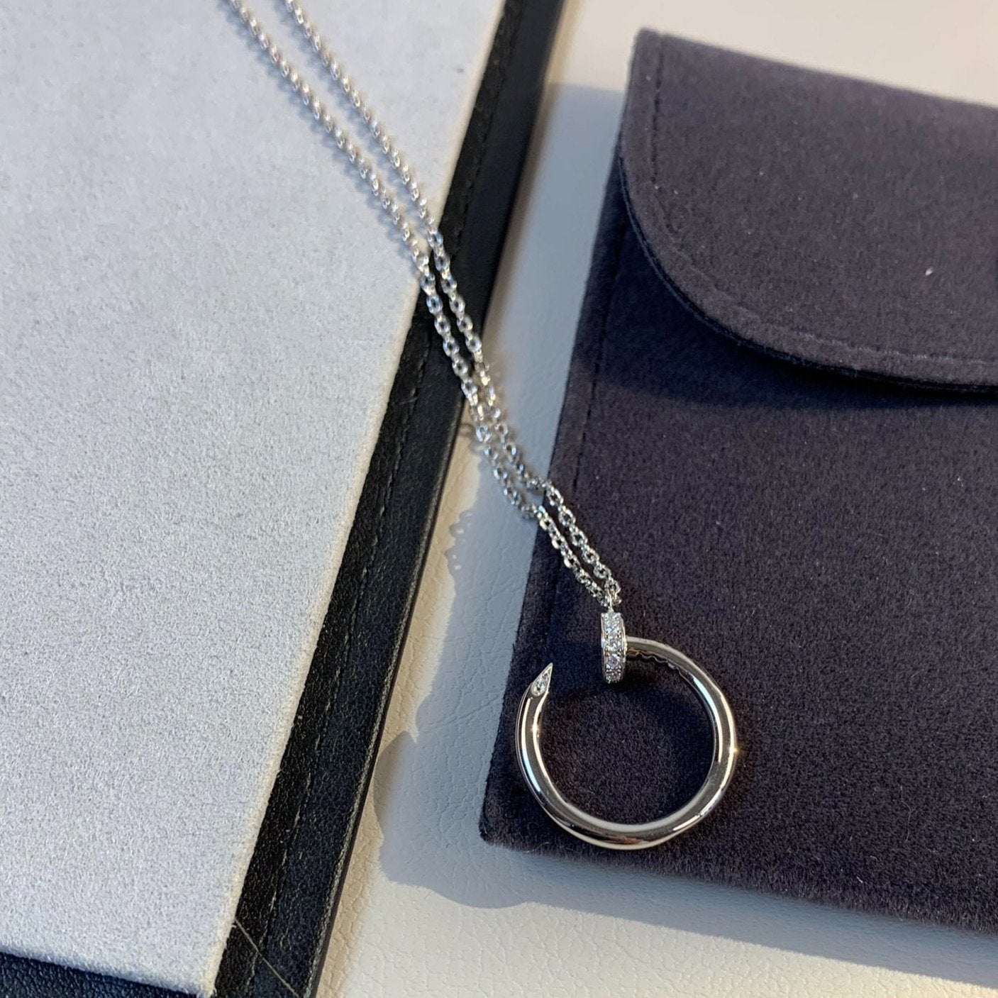 [Rose Jewelrys]JUSTE NECKLACE SILVER