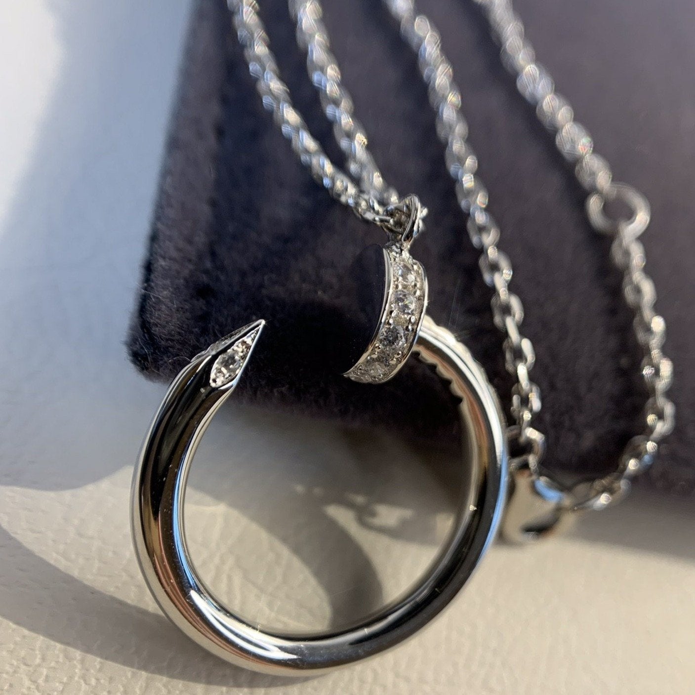 [Rose Jewelrys]JUSTE NECKLACE SILVER