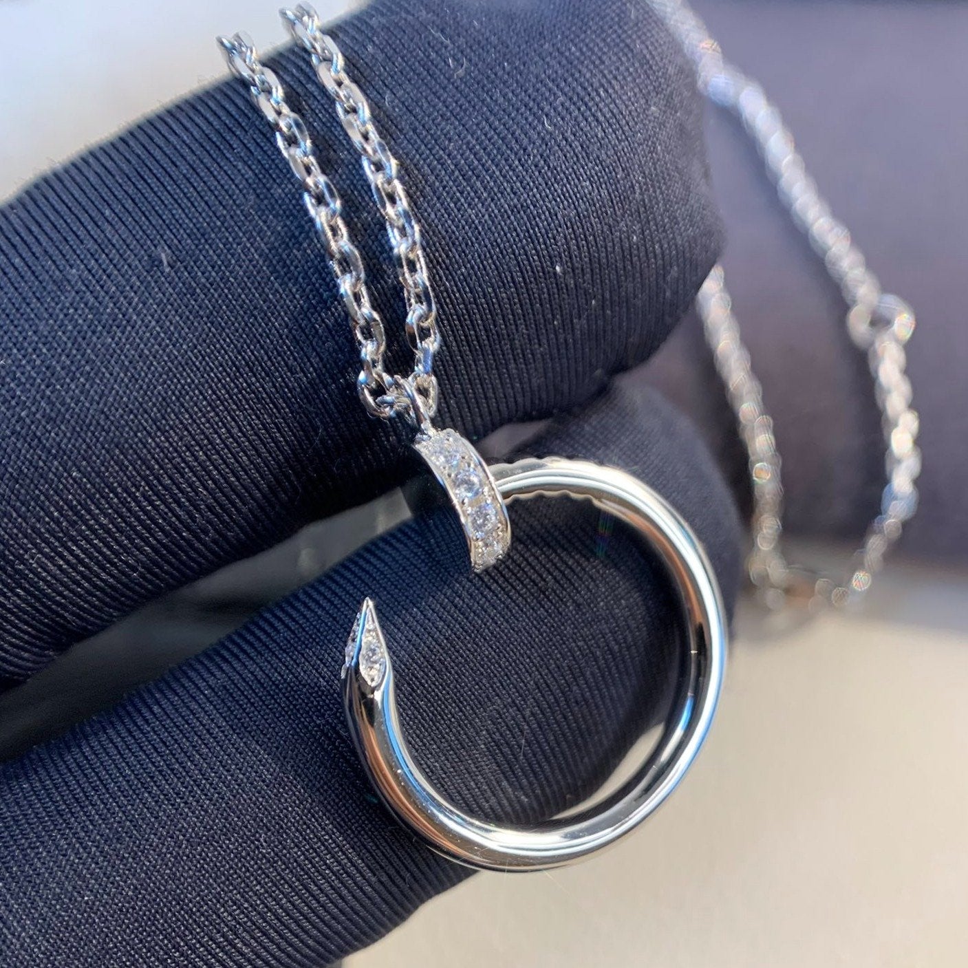 [Rose Jewelrys]JUSTE NECKLACE SILVER