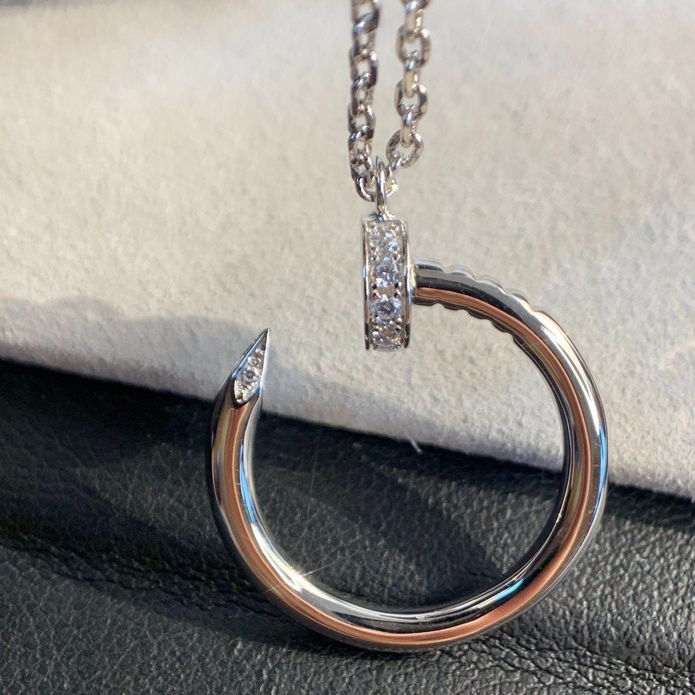 [Rose Jewelrys]JUSTE NECKLACE SILVER
