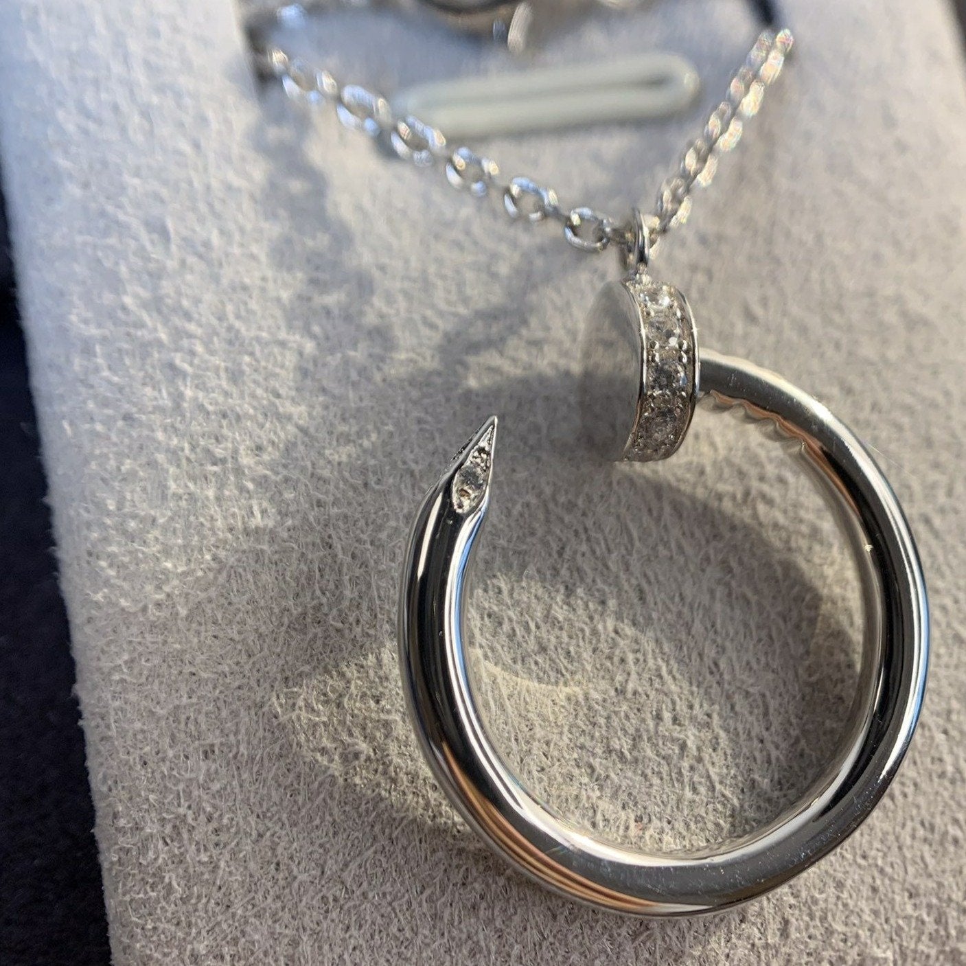 [Rose Jewelrys]JUSTE NECKLACE SILVER