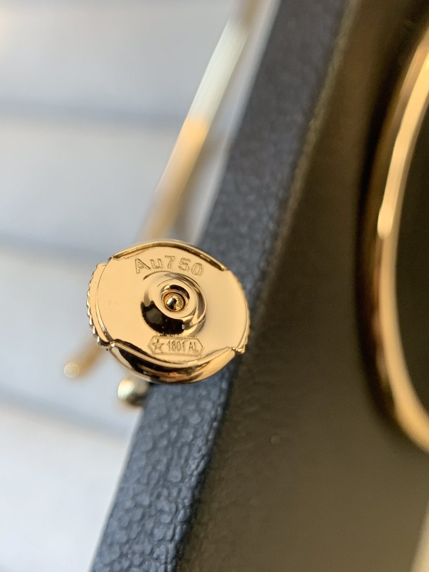 [Rose Jewelrys]JUSTE EARRINGS GOLD DIAMONDS 1.8MM