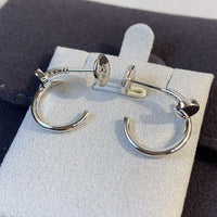 [🌹Rose💎]JUSTE EARRINGS SILVER