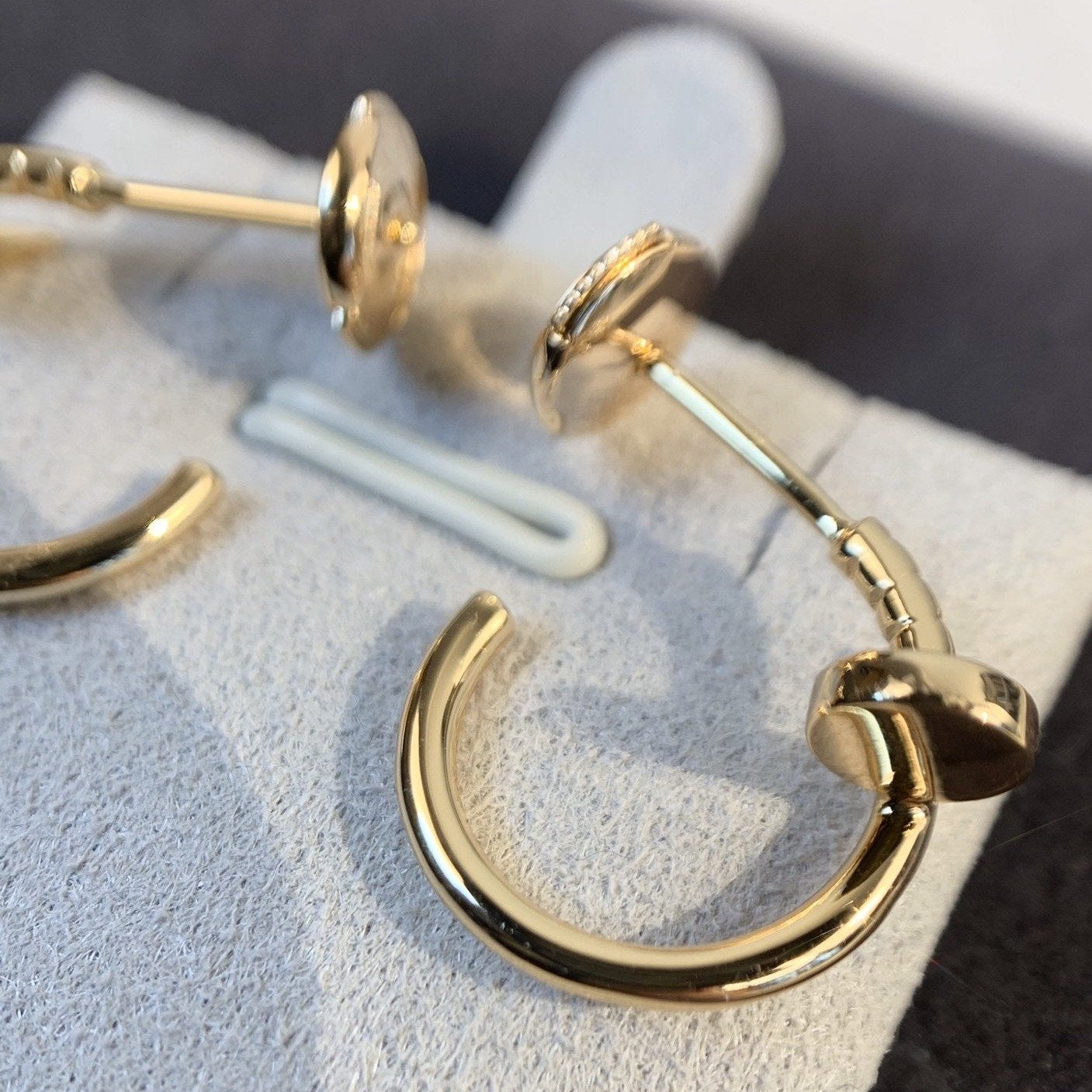 [Rose Jewelrys]JUSTE EARRINGS PINK GOLD