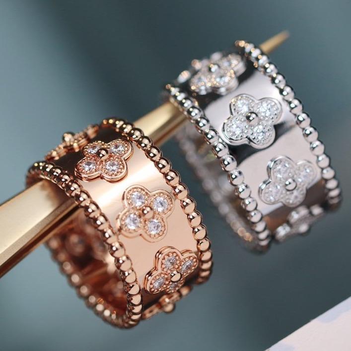[Rose Jewelrys]CLOVER KALEIDOSCOPE RING 10MM