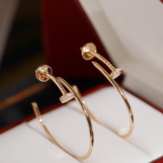 [Rose Jewelrys]JUSTE EARRINGS DIAMONDS 1.8MM