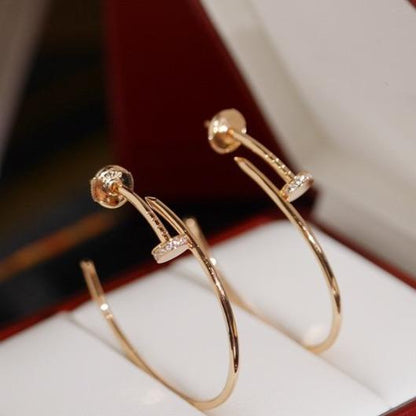 [Rose Jewelrys]JUSTE EARRINGS DIAMONDS 1.8MM