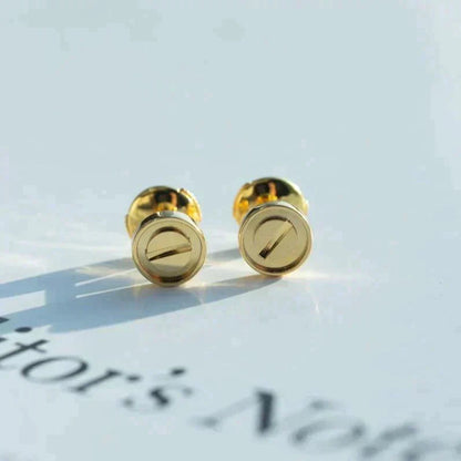 [Rose Jewelrys]LOVE EARRINGS GOLD 10MM