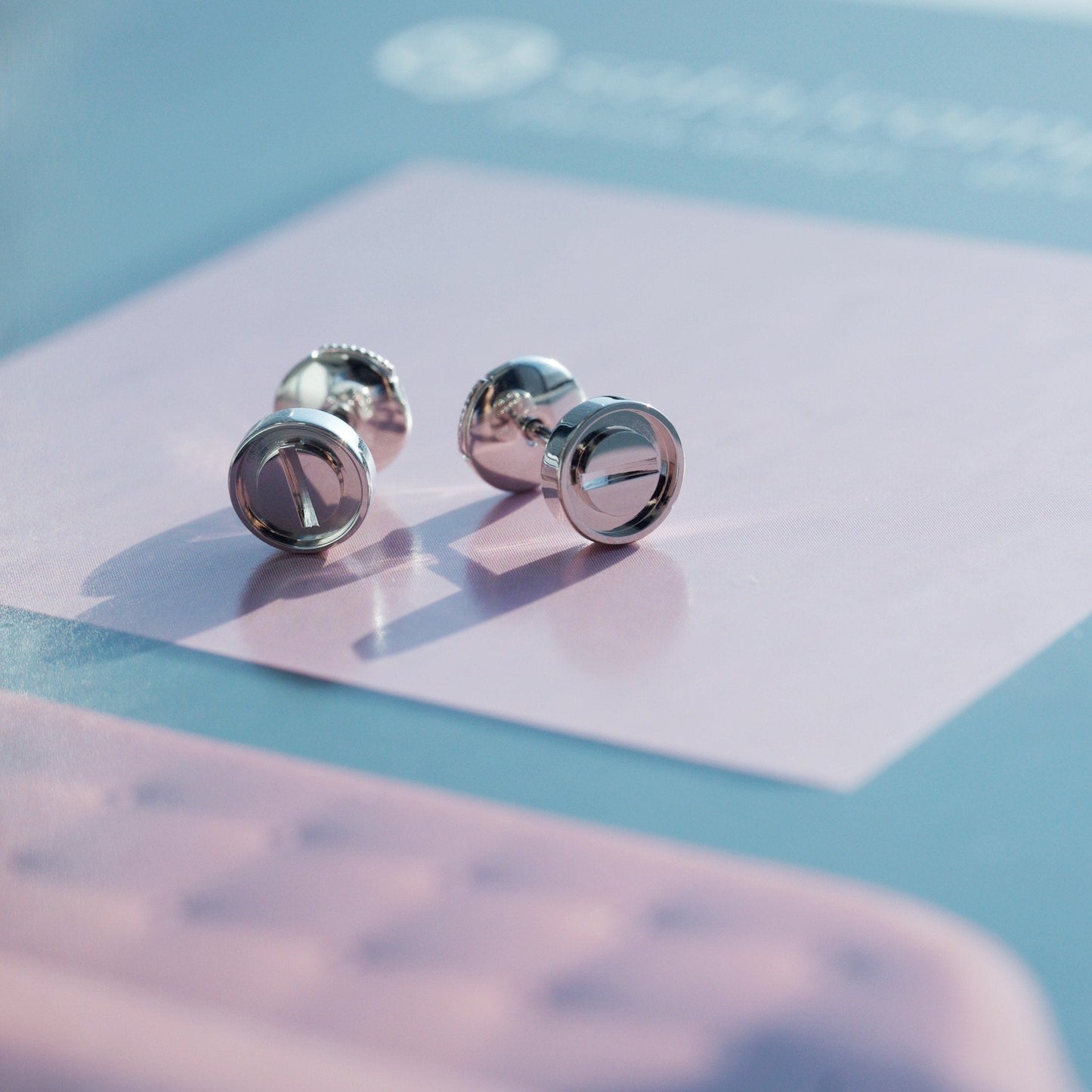 [Rose Jewelrys]LOVE EARRINGS SILVER  10MM