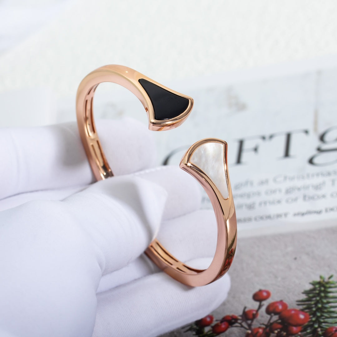 [Rose Jewelrys]DREAM BRACELET OPEN PINK GOLD MOP