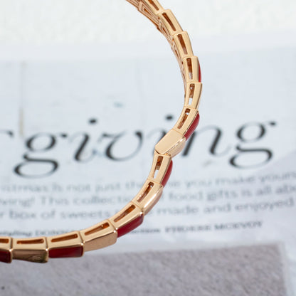 [Rose Jewelrys]SERPENTI BRACELET PINK GOLD RUBELLITE