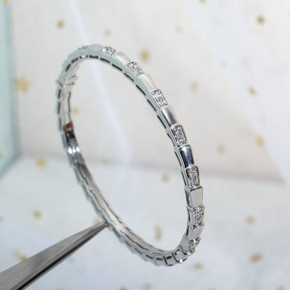 [Rose Jewelrys]SERPENTI BRACELET SILVER DIAMOND