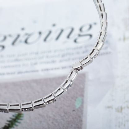 [Rose Jewelrys]SERPENTI BRACELET SILVER DIAMOND