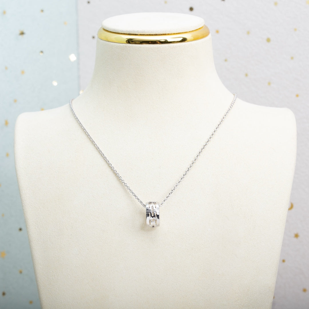 [Rose Jewelrys]PARENTESI NECKLACE SILVER