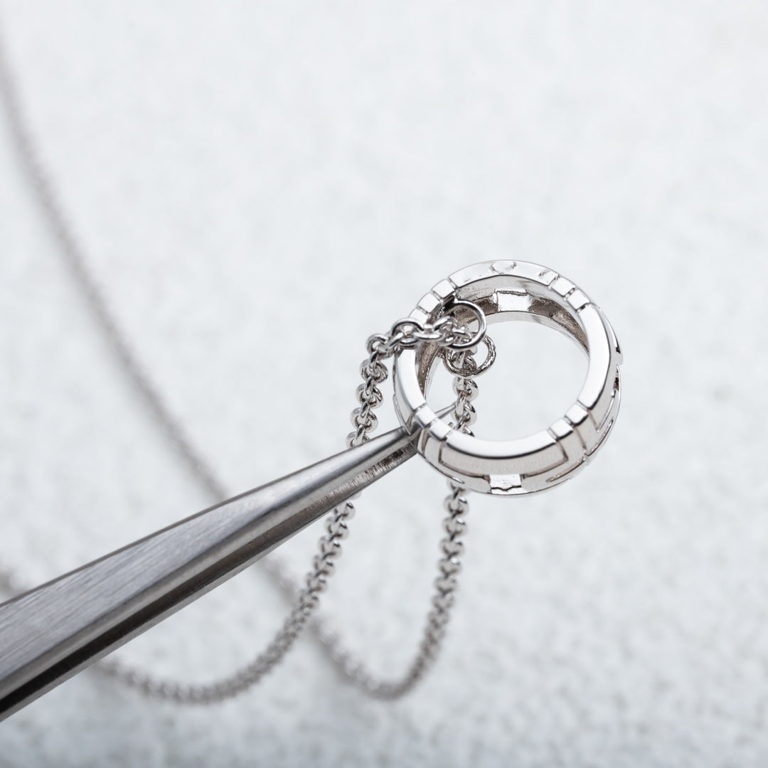 [Rose Jewelrys]PARENTESI NECKLACE SILVER