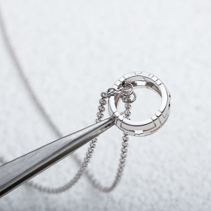 [Rose Jewelrys]PARENTESI NECKLACE SILVER