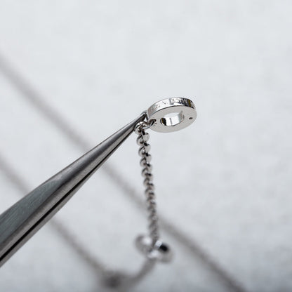 [Rose Jewelrys]PARENTESI NECKLACE SILVER