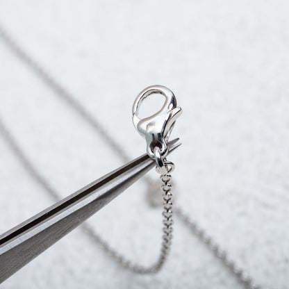 [Rose Jewelrys]PARENTESI NECKLACE SILVER