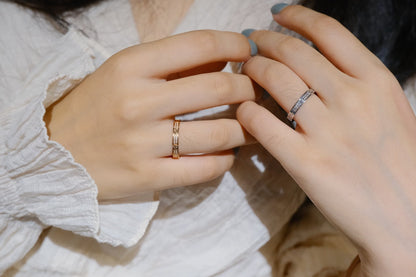 [Rose Jewelrys]LOVE RING 2.65MM DIAMOND