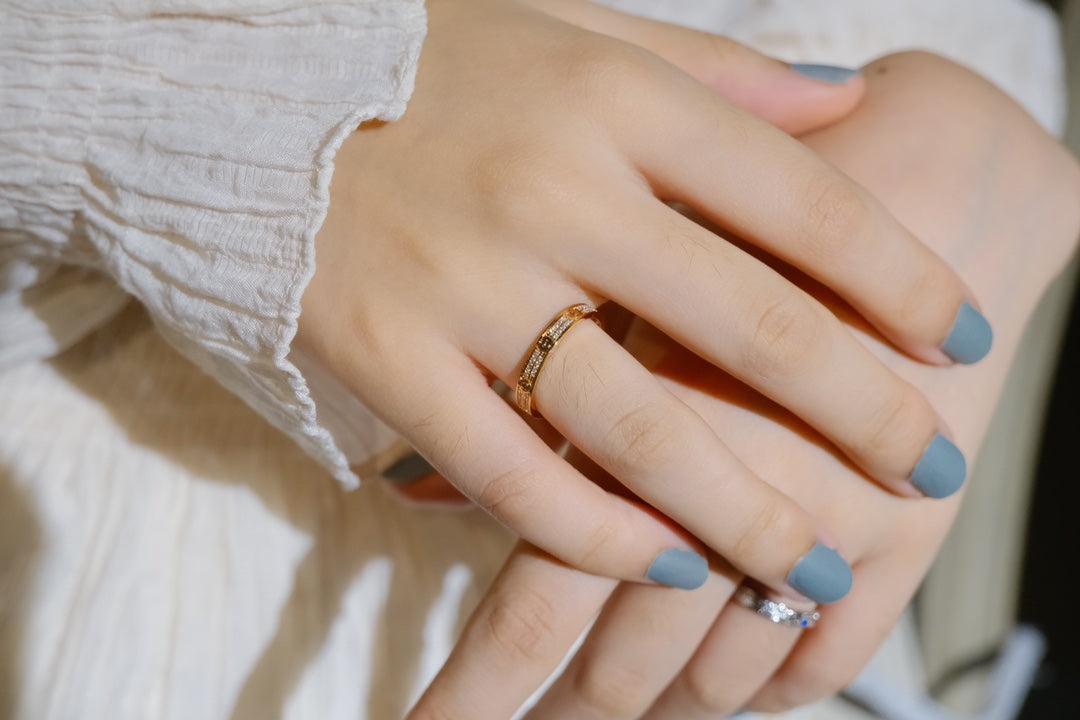 []LOVE RING 2.65MM DIAMOND